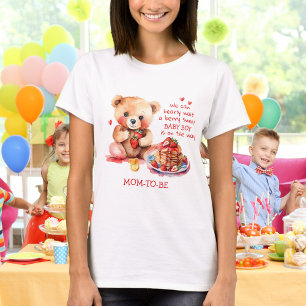 Nalle Jordberry Pancake Brunch Mamma-to be T Shirt