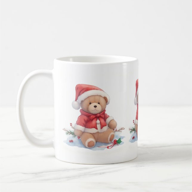 Nalle jul kaffemugg (Vänster)