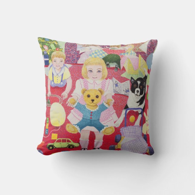 Nalle julPyjamas Kudde (Framsida)