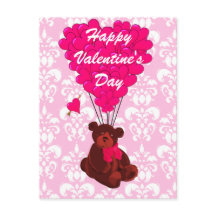 Nalle kärlek Valentines