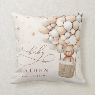 Nalle Könsneutrala babyskor Nursery Gift Kudde