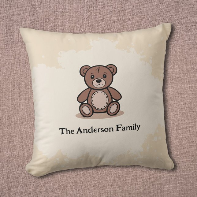 Nalle Kudde (Teddy Bear Pillow)