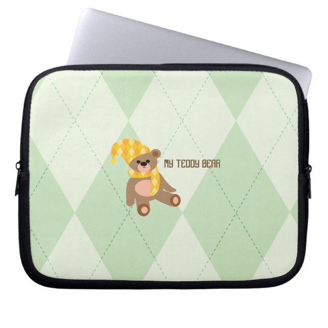 Nalle Laptop Fodral (Framsidan)