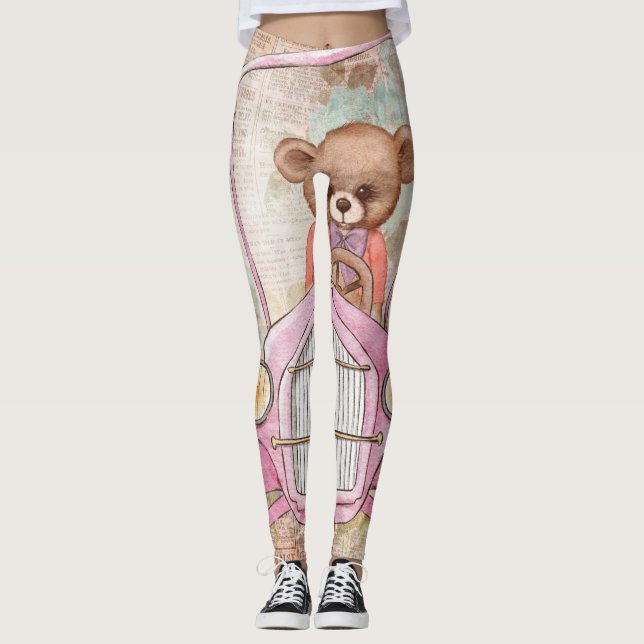 Nalle Leggings (Framsida)