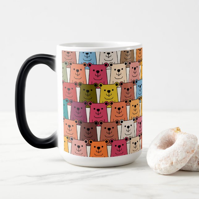 Nalle Magisk Mugg (Med munk)