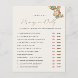 Nalle Mamma eller pappas babystöldspel