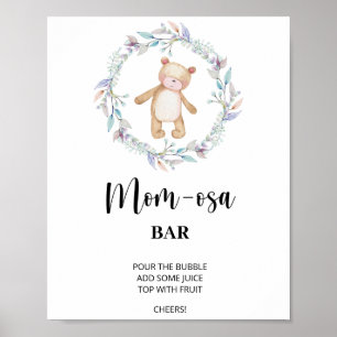 Nalle \ Mamma-osa pub Poster