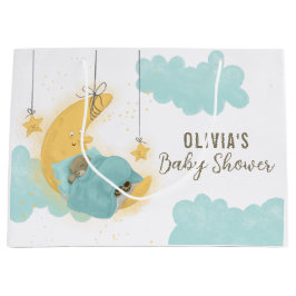 Nalle Måne Stars Boy Baby Shower