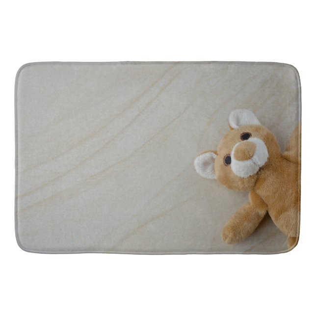 Nalle Marble Bath Mat Badrumsmatta (Framsidan)