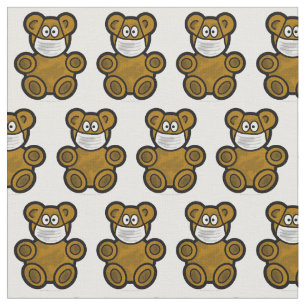 Nalle med maskväv av Ansikte Tyg