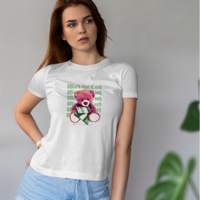Nalle med pengar t shirt (Skapare uppladdad)