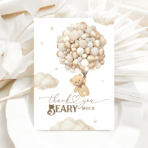 Nalle med pratbubblor Beary Beary