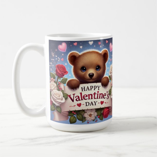 Nalle med Ro Kaffemugg (Vänster)