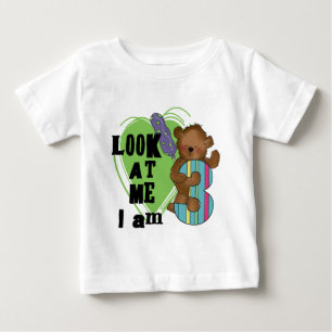 Nalle mig förmiddag 3 födelsedagTshirts och gåvor T-shirt