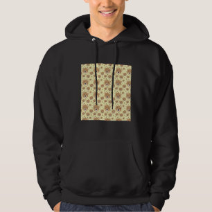 Nalle Mönster Hoodie