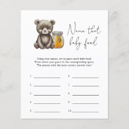 Nalle - Namn där baby Mat duschspel