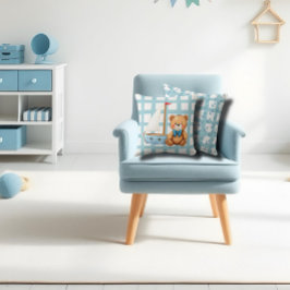 Nalle och ankare för sjötrafik inom sjöfarten kudde