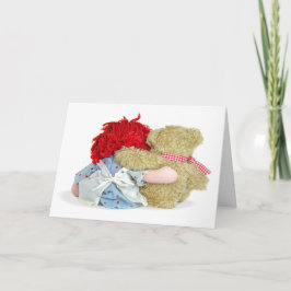Nalle och Rag Doll kommer snart Kort