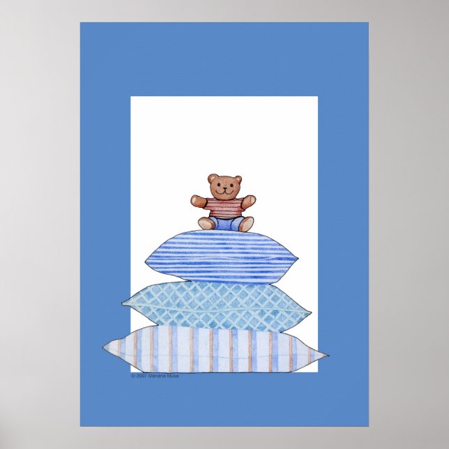 Nalle om Cushions Poster (Framsidan)