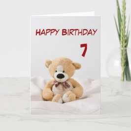 Nalle om grattis på födelsedagen 7:e kort