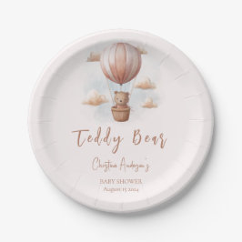 Nalle på babyskor för ballonger