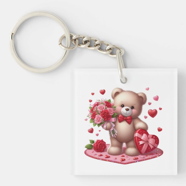Nalle på Cute Valentine Day (Framsidan)