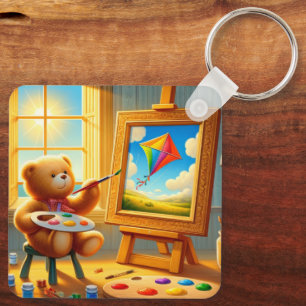 Nalle Painter Nyckelring
