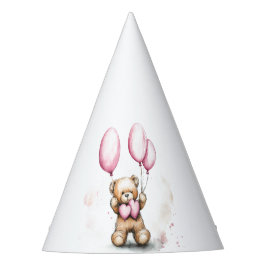 Nalle Pastel Party Hat