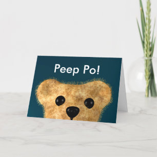 Nalle (Peep Po!) Kort