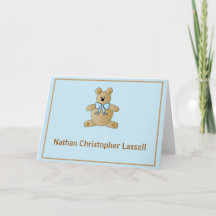 Nalle Personlig Stationery