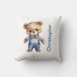 Nalle Pojke Baby Shower Gift Nursery Kudde
