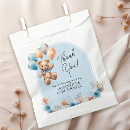 Nalle Pojke Tack Baby Shower