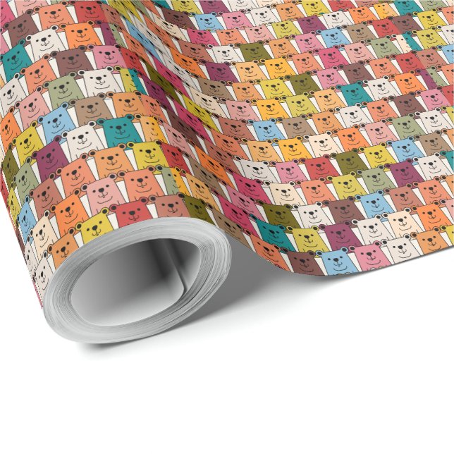 Nalle Presentpapper (Rullad Hörn)