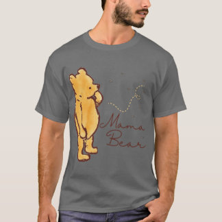 Nalle Puh Mamma Björn med bin gåva vän fa T Shirt