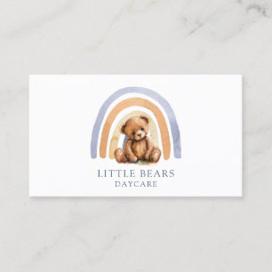 Nalle Rainbow Childcare Daycare Visitkort