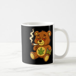 Nalle Rökbjörn Ogräs med gemensam Löv Kaffemugg
