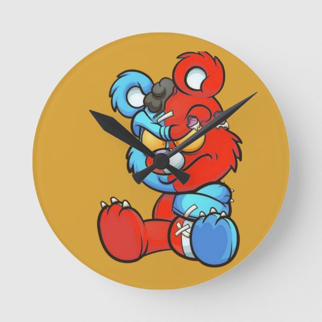 Nalle Rund Klocka (Framsida)