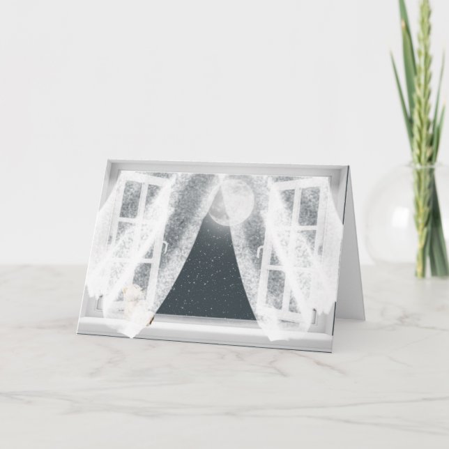 Nalle saknas i fönstret kort (Framsida)