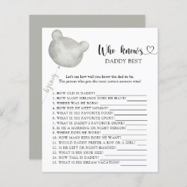 Nalle som känner till det bästa spelet i DADDY