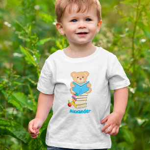 Nalle som läser Personligen Bokar T Shirt