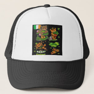 Nalle St. Patrick's Day Collection Truckerkeps