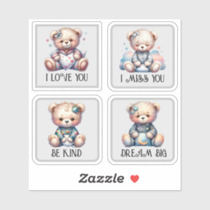 Nalle Stickers Klistermärken