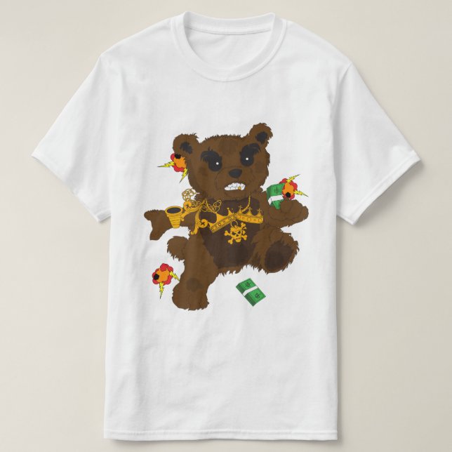 Nalle Svällning T Shirt (Design framsida)