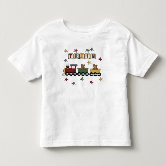 Nalle Tåg Tshirts och gåvor (Framsida)