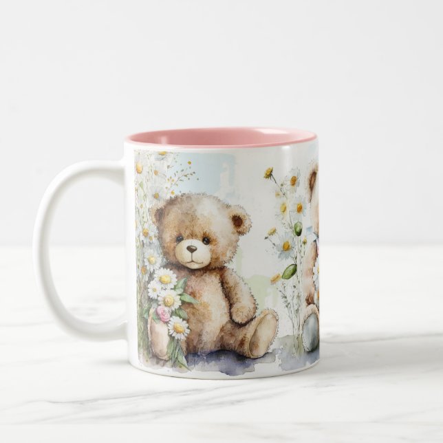 Nalle Två-Tonad Mugg (Vänster)