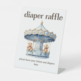 Nalle Twin Boy Shower Raffle