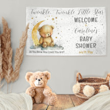 Nalle Twinkle Twinkle Little Star Baby Shower