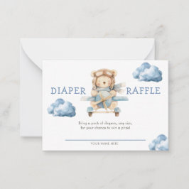 Nalle vi kan vänta tills Raffle Anteckningskort