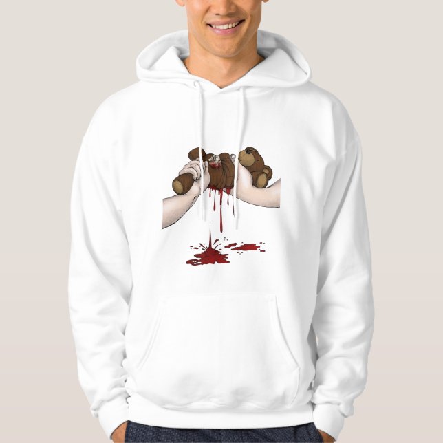Nallebedragarehoodie Hoodie (Framsida)