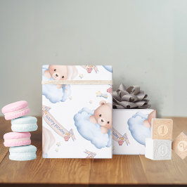 Nallebjörn 1-årsdagspapper presentpapper